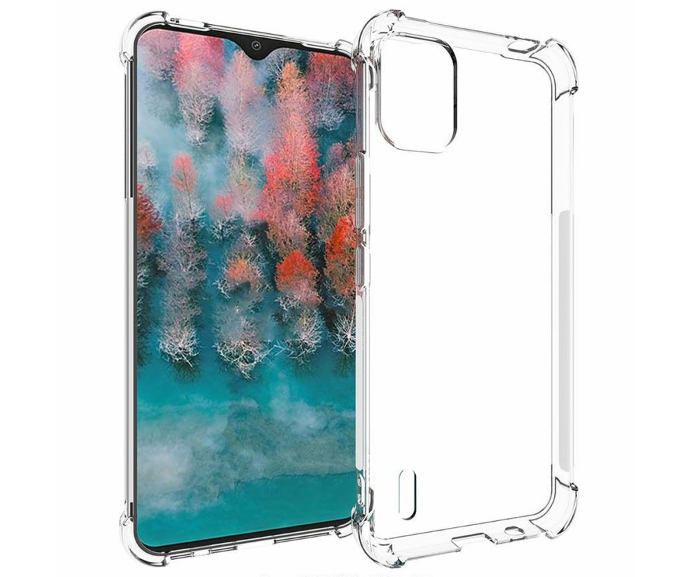 Fodral Skal för Nokia C12 Stötdämpade Förstärkta hörn TPU