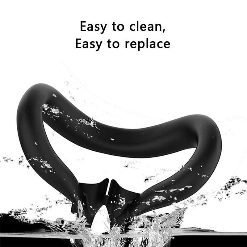 Meta Quest 3 Headset ansigtsmaske linsecover 2 rocker cap sort