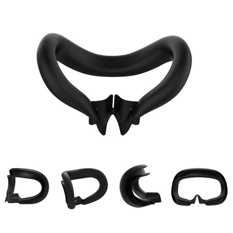 Meta Quest 3 VR Headset face mask lens cover 2 rocker cap black