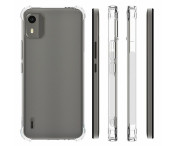 Fodral Skal för Nokia C12 Stötdämpade Förstärkta hörn TPU