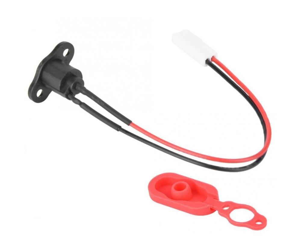 För Xiaomi M365 / Pro Laddningsport + Skydd Ersättningsdel