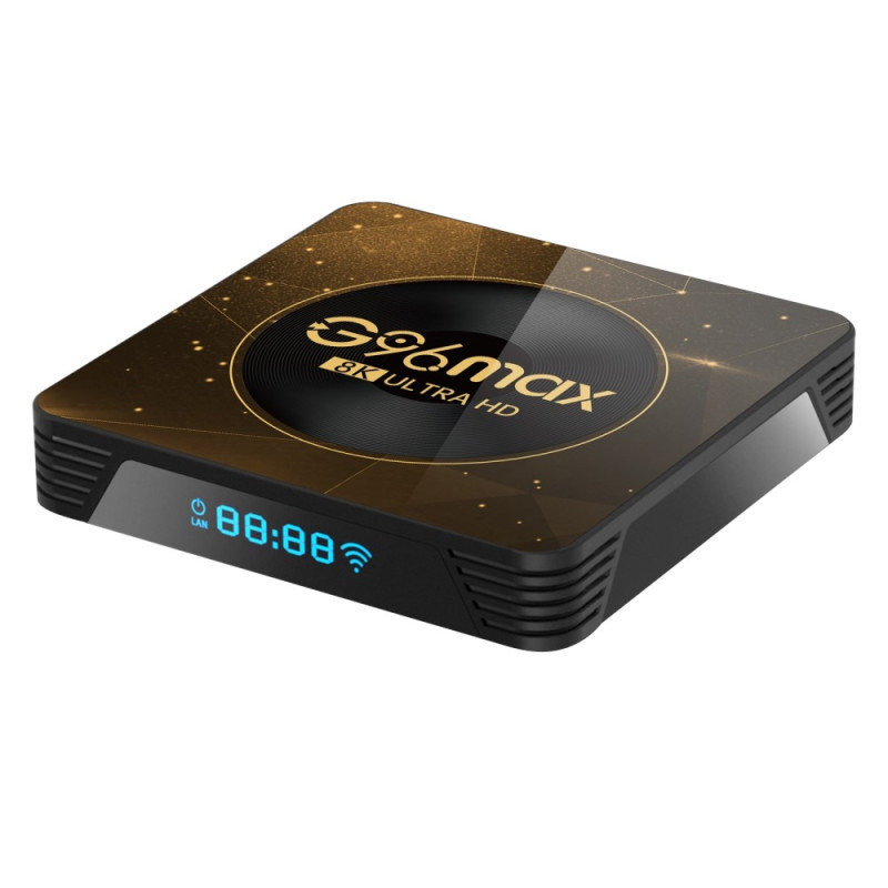 G96max 4+32GB 8K Ultra HD Smart TV Box H616 Android 13.0