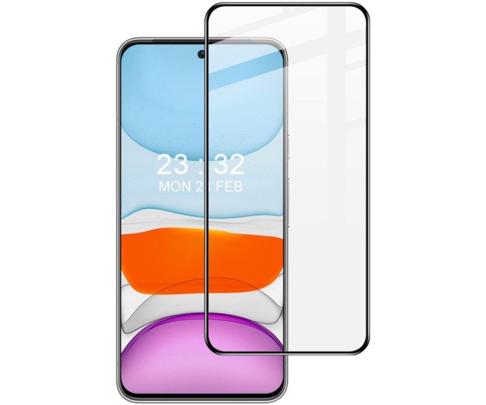 Google Pixel 8 IMAK Pro+ Heltäckande Härdat Glas Svart
