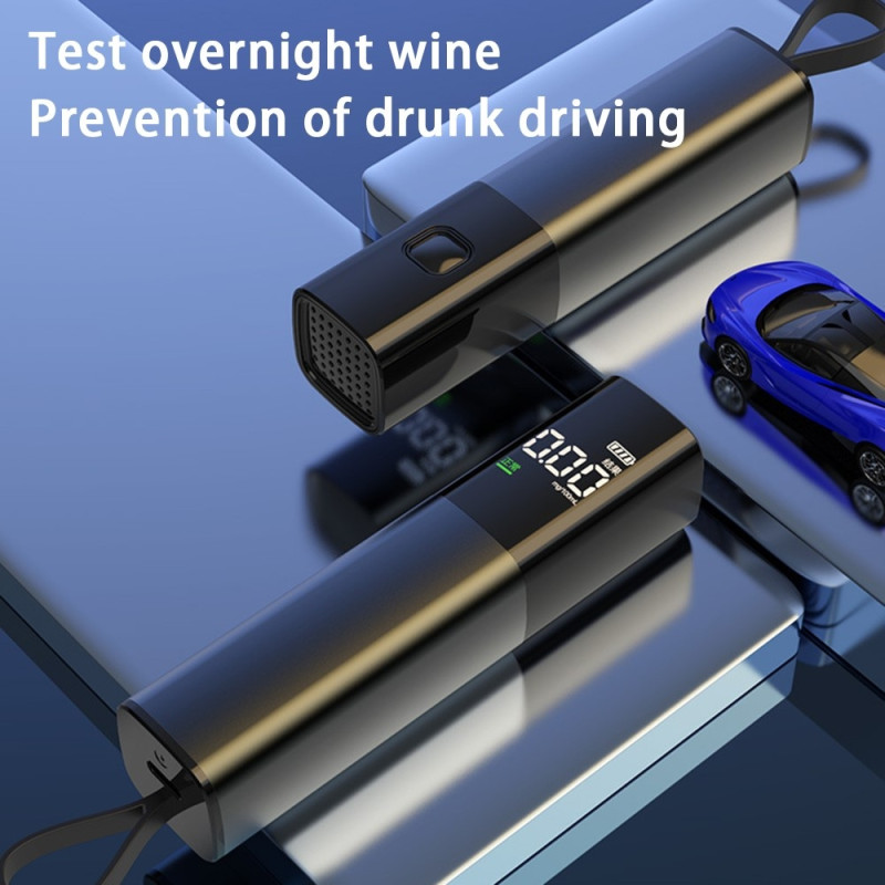 Breathalyzer alcohol tester Digital Display Portable