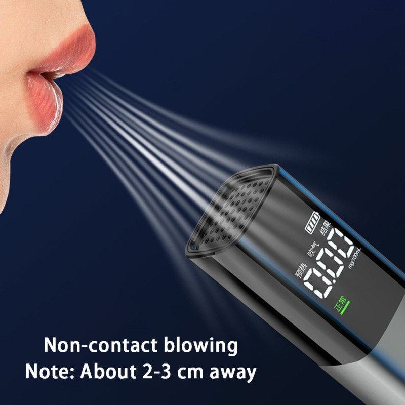 Alkomittarin alkometri Digitaalinen näyttö Kannettava alkometri