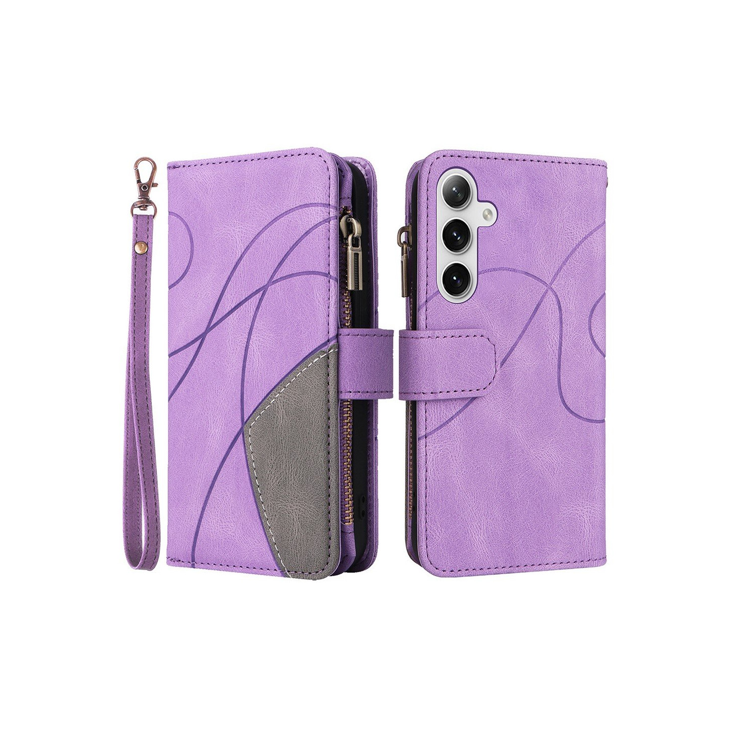 KS Lommebok - deksel til Samsung Galaxy S24 - Lilla