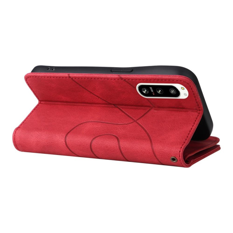 KT Multi - function Series - 5 For Sony Xperia 5 IV Phone Case - Red