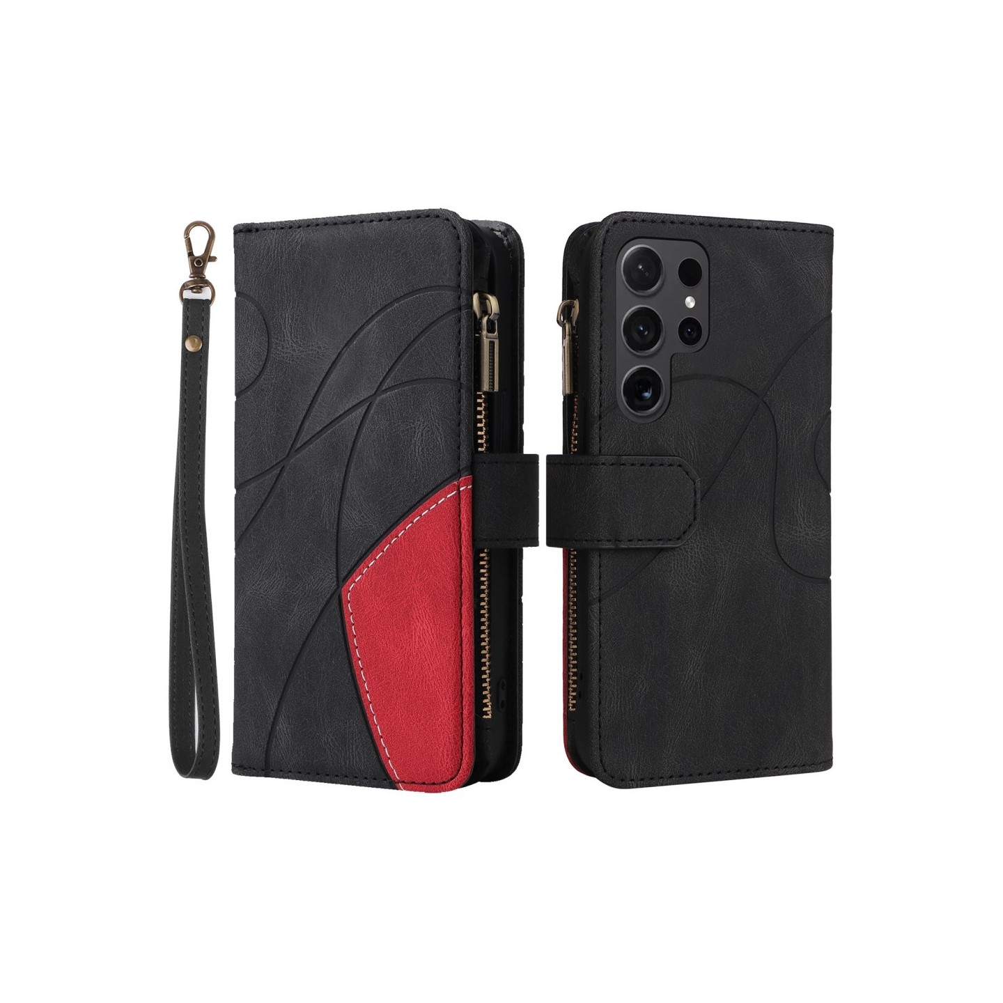 KT multifunktions - serie - 5 til Samsung Galaxy S24 Ultra telefonetui