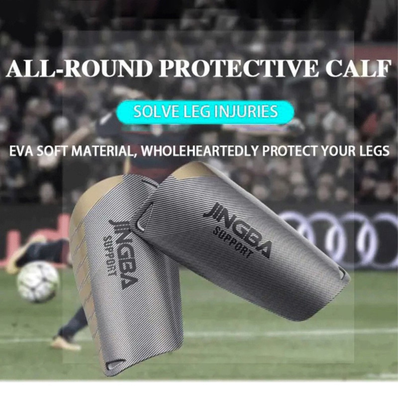 1 par Fodbold skinnebensbeskyttere Outdoor Sports - Hvid/M