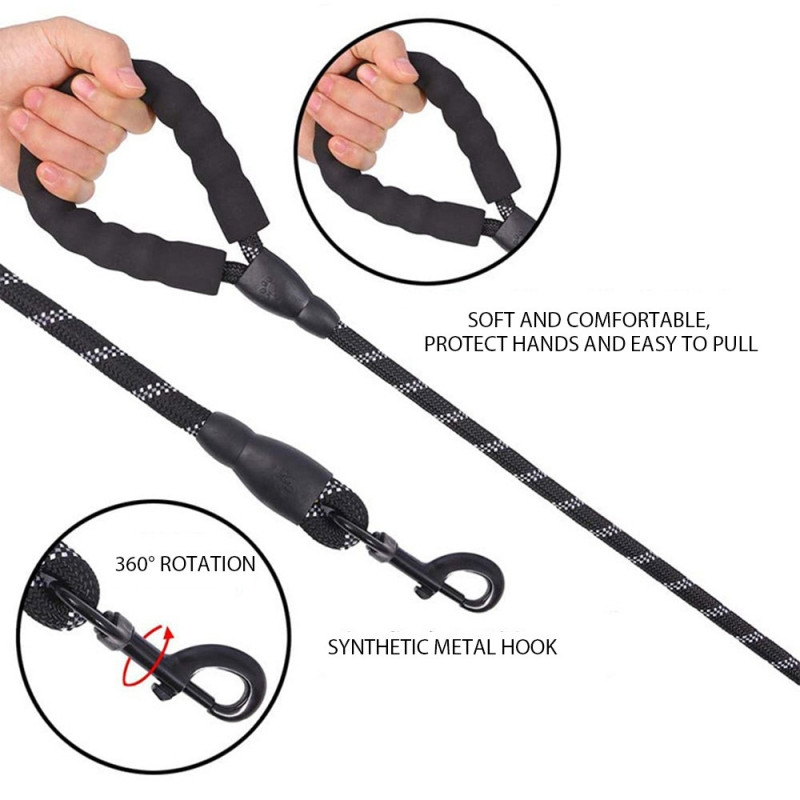 Dog leash Dog training rope Dog walking leash
