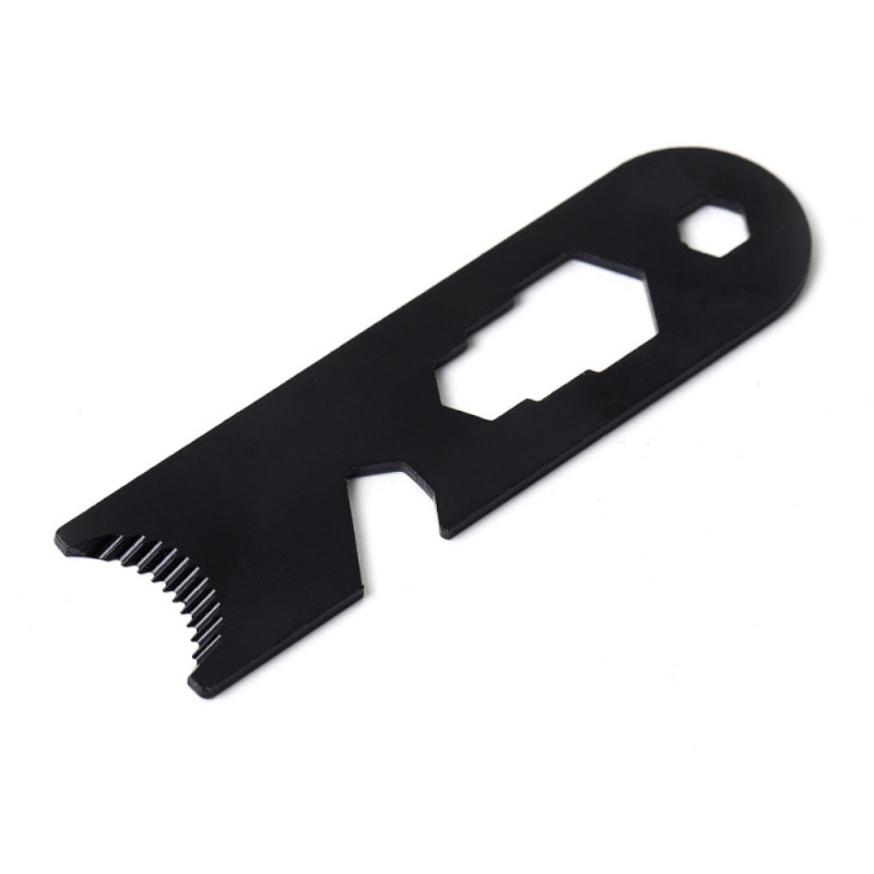 Camp Fire Starter Flint Scraper Fire Rod Striker flaskeåpner