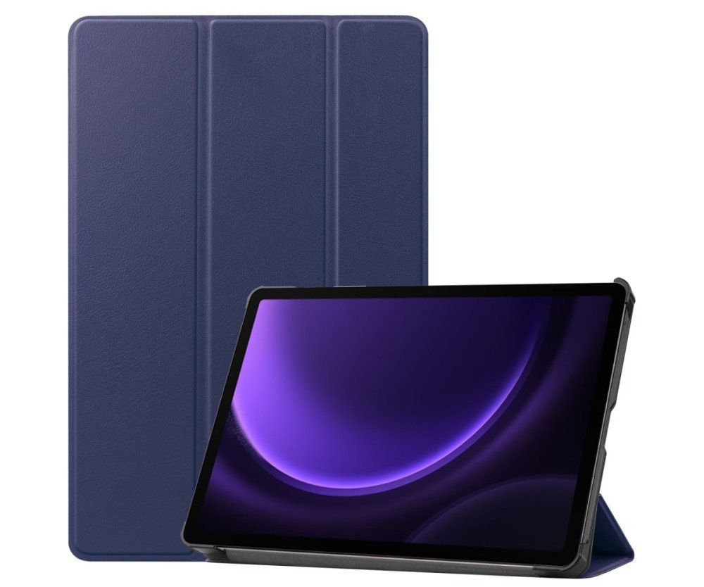 Slim Fit Cover Fodral Till Samsung Galaxy Tab S9 FE - Mörkblå