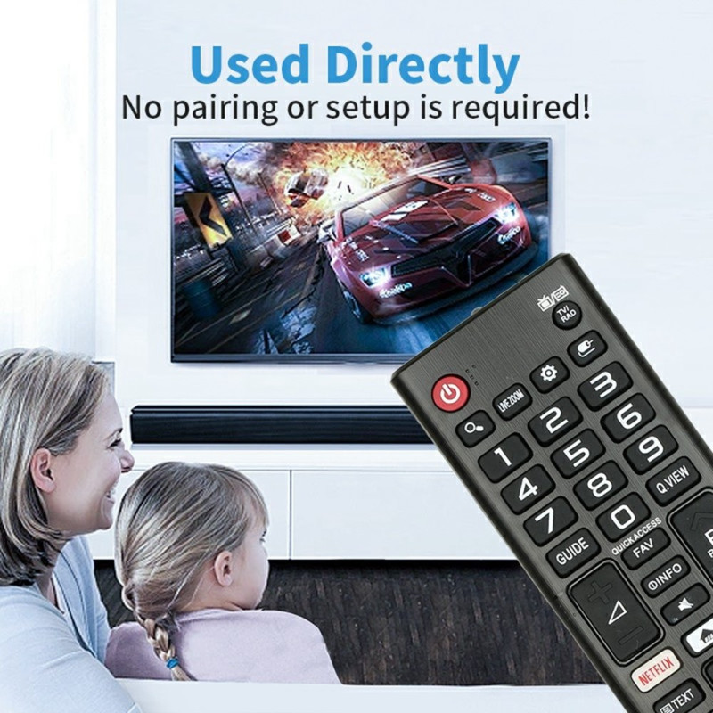 TV fjernbetjening Erstatning for AKB75095303 Til LG TV