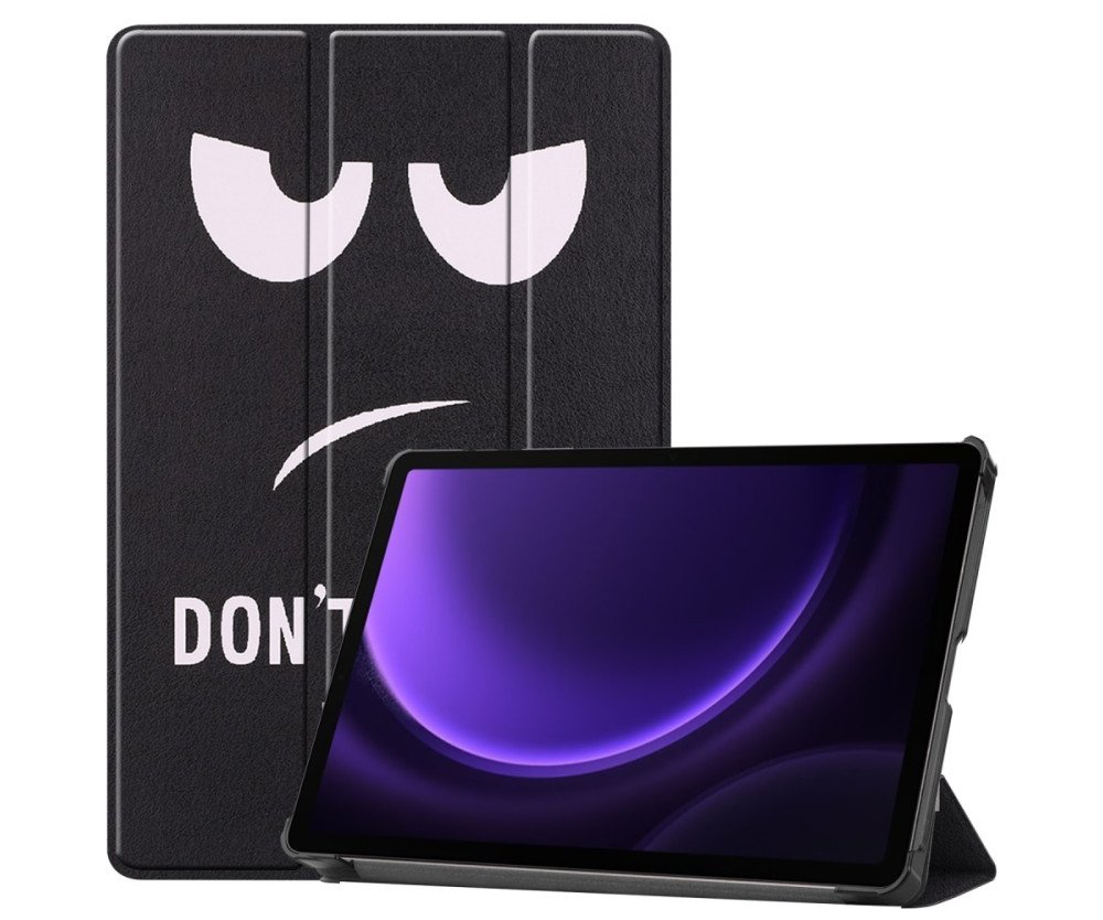 Slim Fit Cover Fodral Till Samsung Galaxy Tab S9 FE - Don't Touch