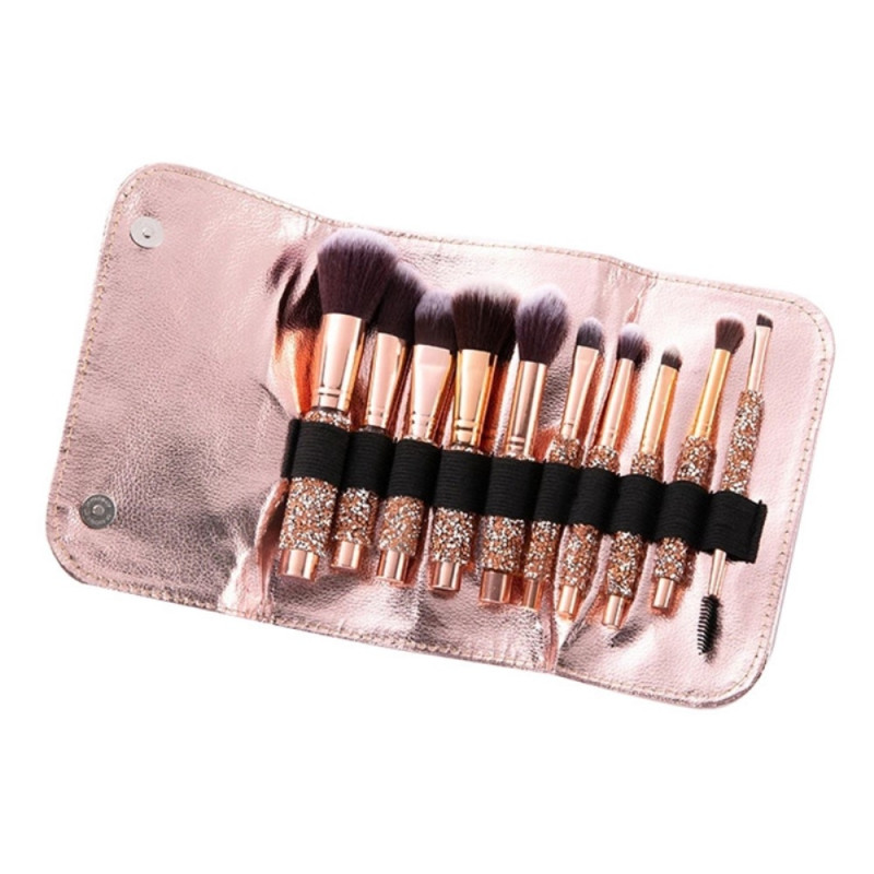 10 pcs Concealer Blending Blusher Brush makeup Eye shadow makeup