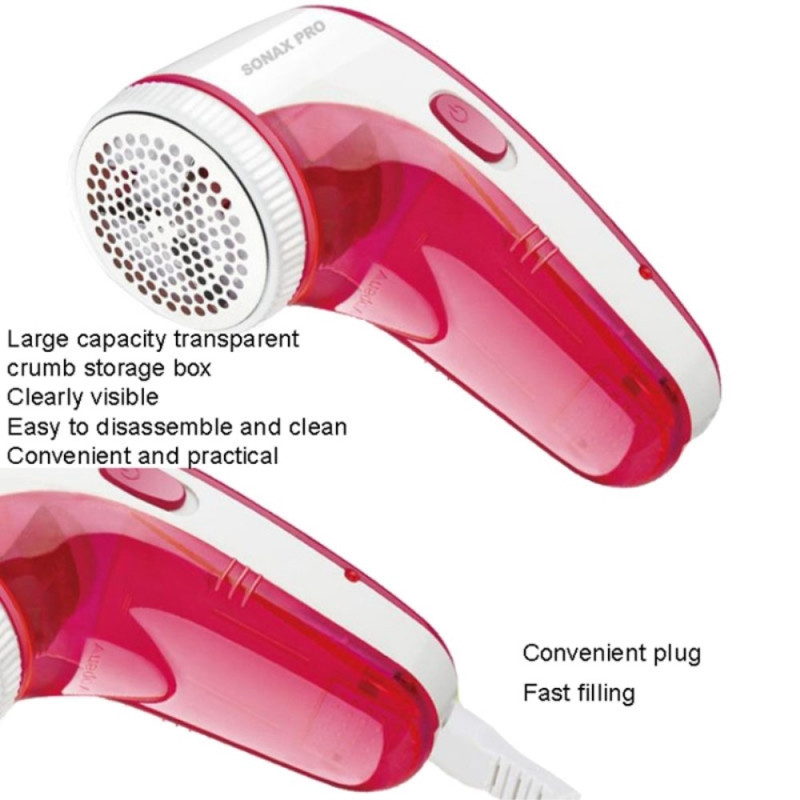 SONAX PRO Lint Remover Electric Picker Trimmer Shaver