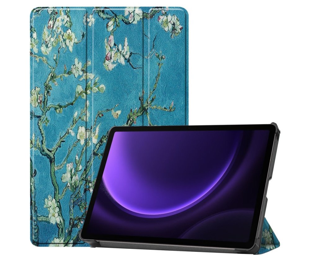 Slim Fit Cover Fodral Till Samsung Galaxy Tab S9 FE - Blossom