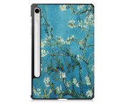 Slim Fit Cover Fodral Till Samsung Galaxy Tab S9 FE - Blossom