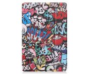 Slim Fit Cover Fodral Till Samsung Galaxy Tab S9 FE - Graffiti