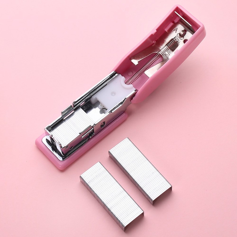 DELI Stapler Paper Binding Machine Random Color