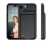 Uppladdningsbart Batteri Fodral Skal för iPhone 15 Plus 8500mAh