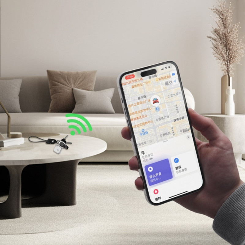 M2 Bluetooth Tracker Bilnøkkel Anti - Loss Finder - lokaliseringsenhet