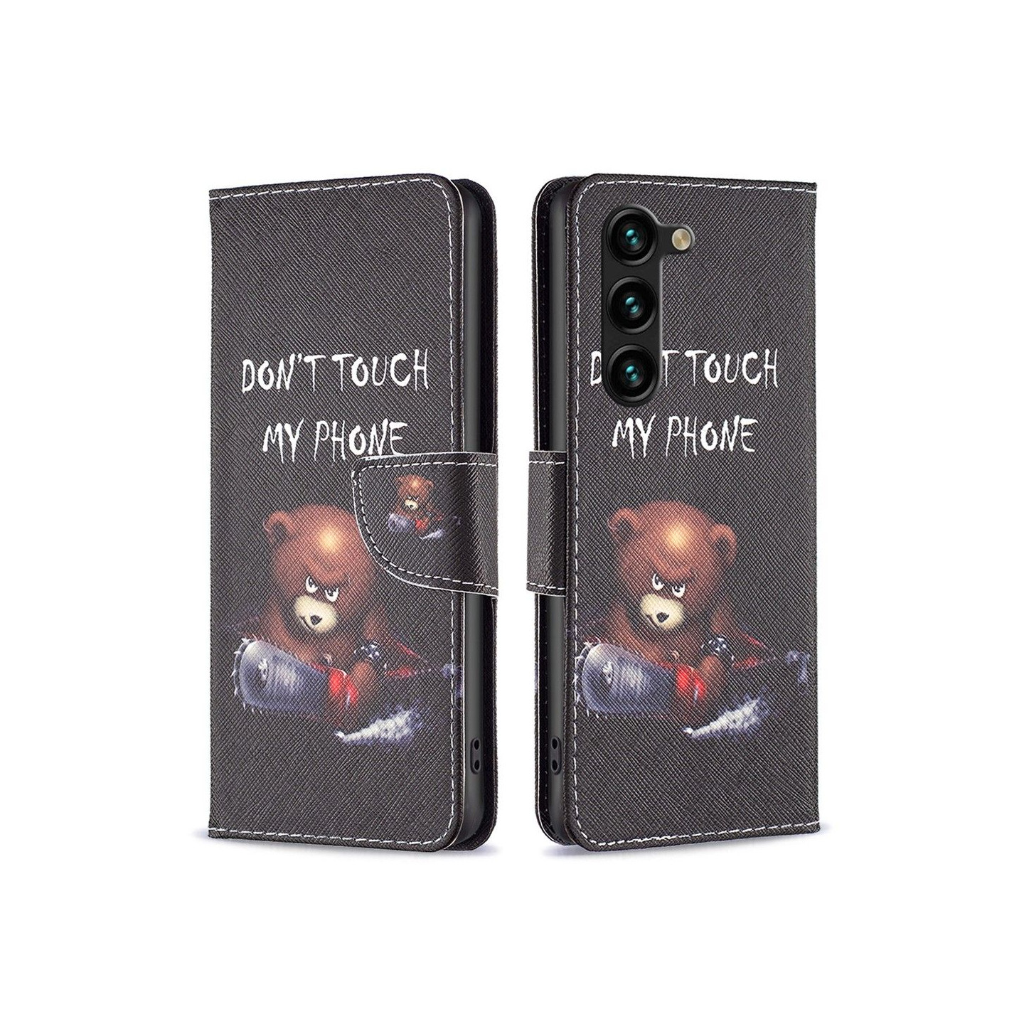 For Samsung Galaxy S24+ Wallet Stand Case Pattern Phone Cover