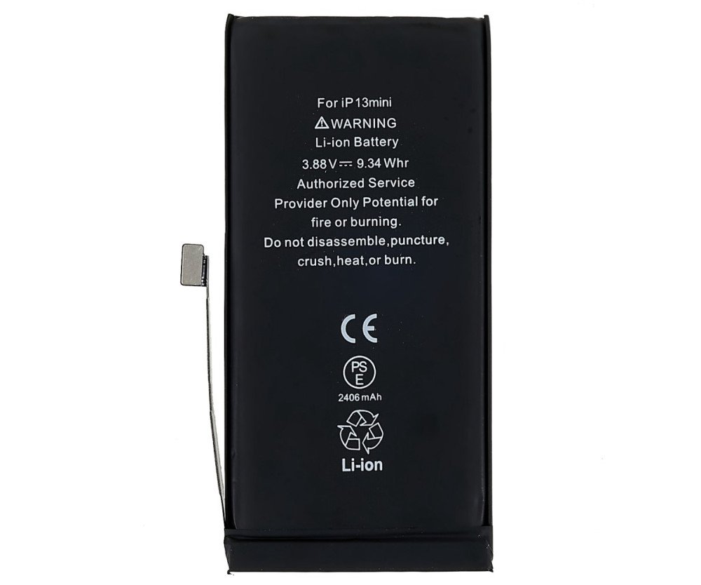 iPhone 13 Mini 3.88V 2406mAh uppladdningsbart Li-Polymer batteri