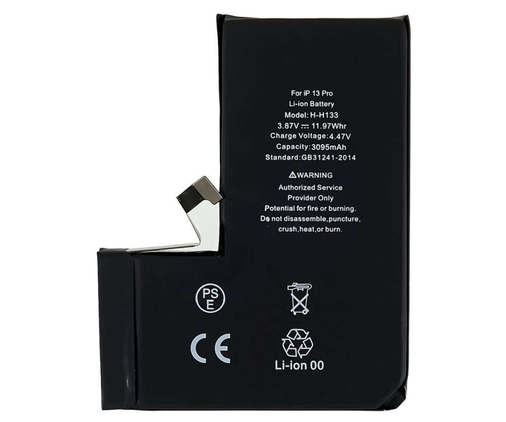 iPhone 13 Pro 3.87V 3095mAh uppladdningsbart Li-Polymer batteri