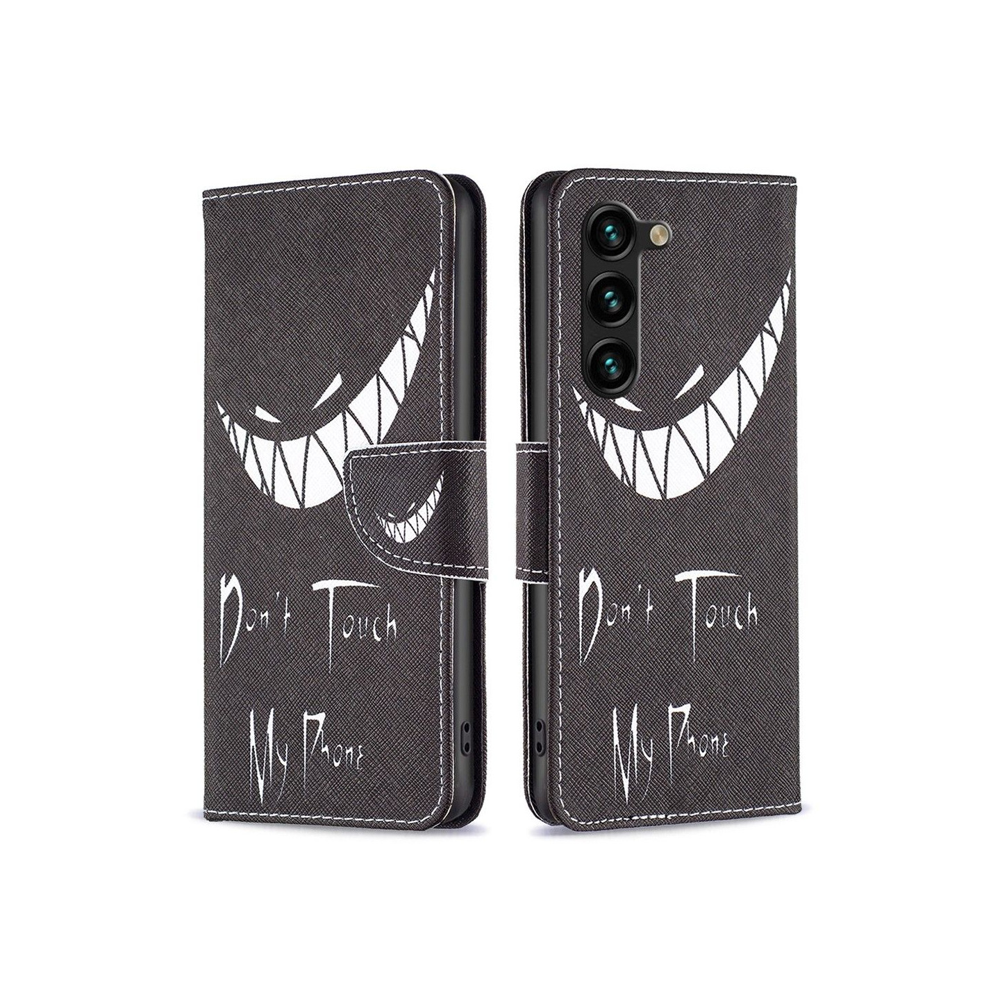 Til Samsung Galaxy S24+ tegnebogstativetui mønstertelefoncover