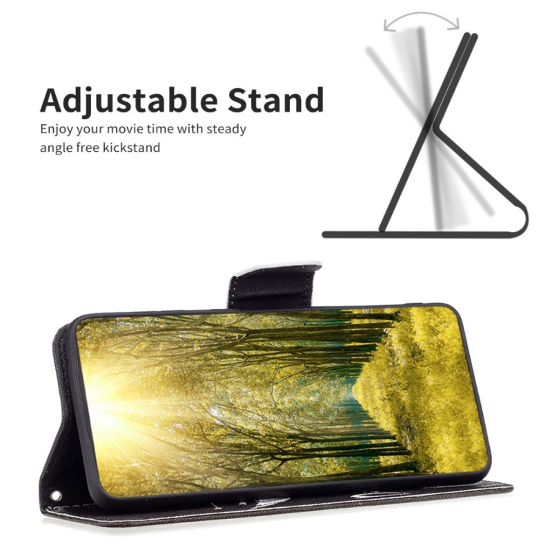 For Samsung Galaxy S24+ Wallet Stand Case Pattern Phone Cover