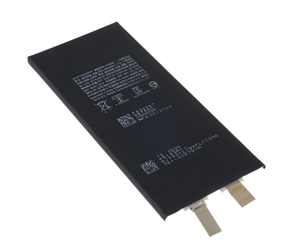 iPhone 11 3.83V 3110mAh uppladdningsbart Li-ion batteri