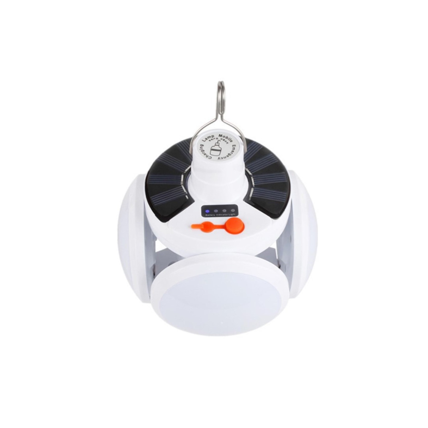 Solar Camping Lantern Lamp Tent Rechargeable Remote Control