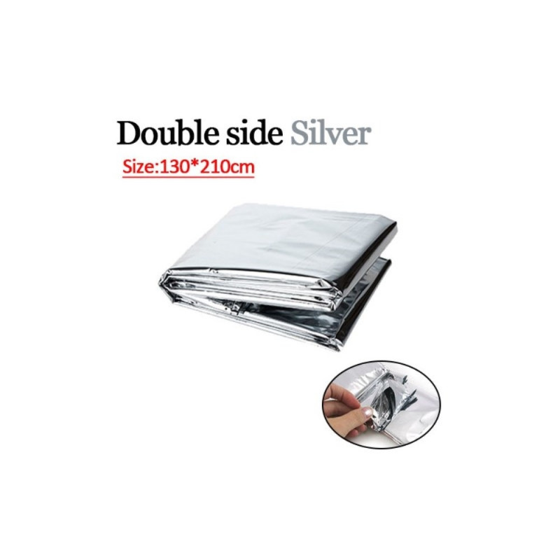 emergency Survival Rescue First Aid Foil Thermal blanket 130x210cm