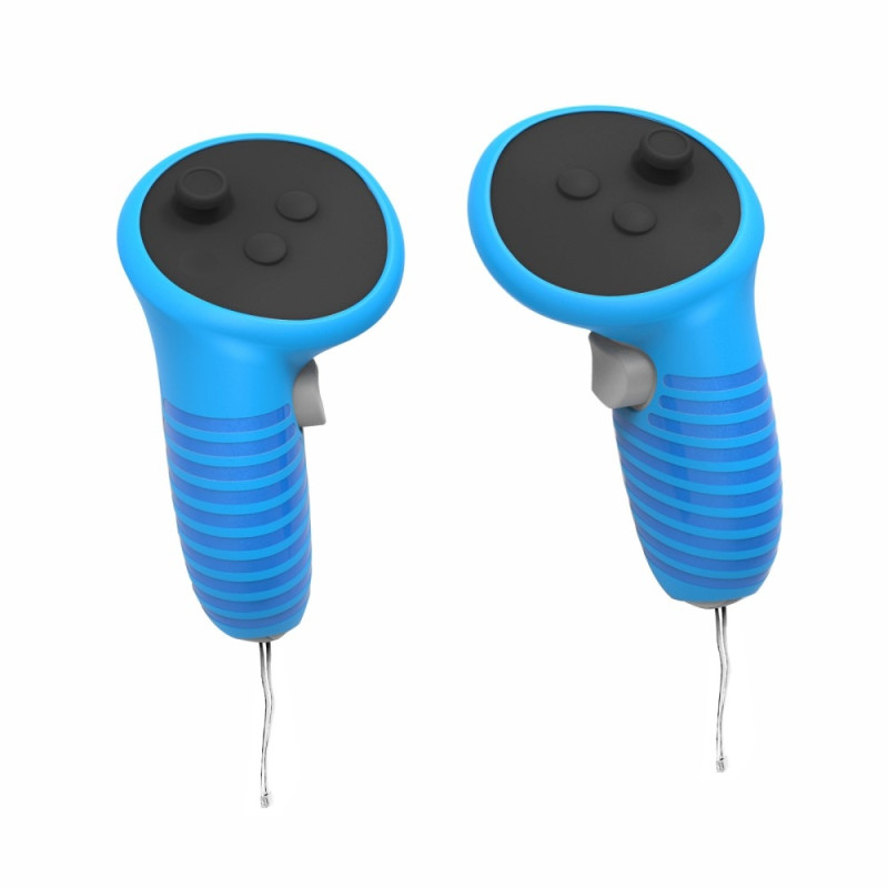 1 Par Oculus Quest 3 VR Håndtag Controller Case Cover - Blå