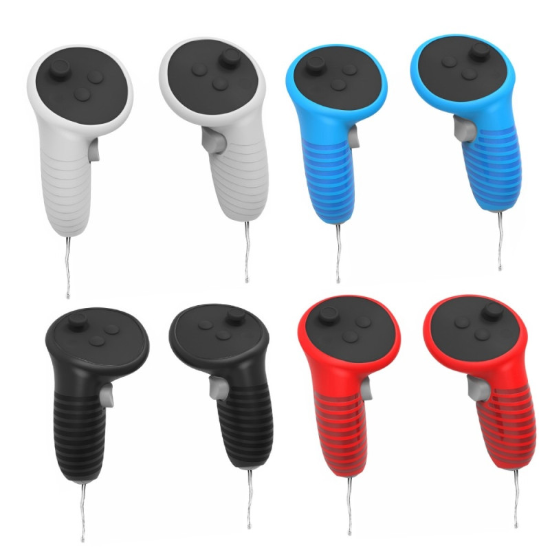1 Pair Oculus Quest 3 VR Handle Controller Case Cover - Blue