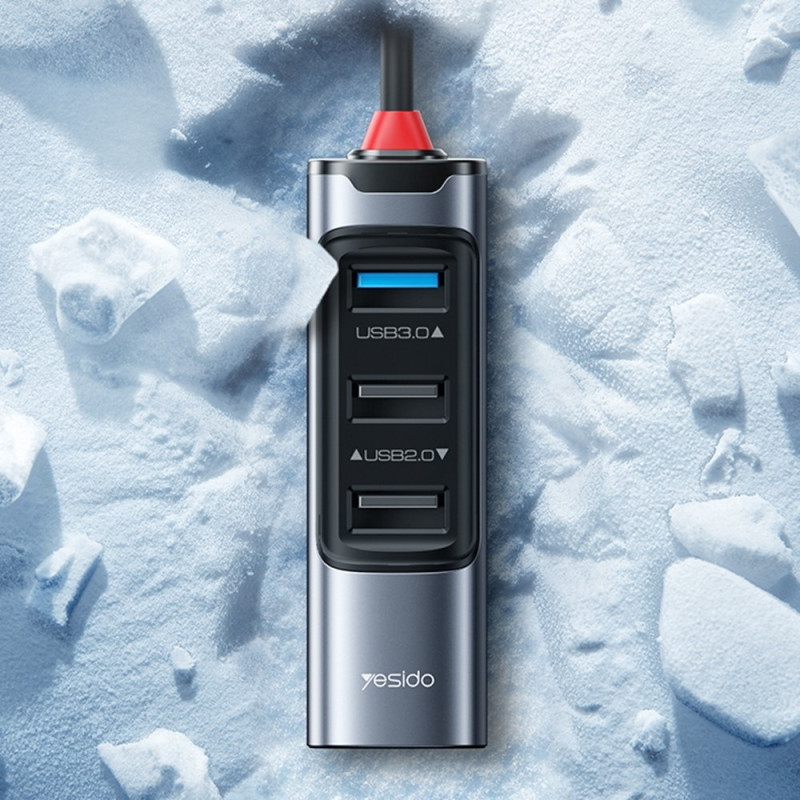 USB + USB - C Hub Adapter Converter USB 3.0 + 3xUSB 2.0 + PD 100W