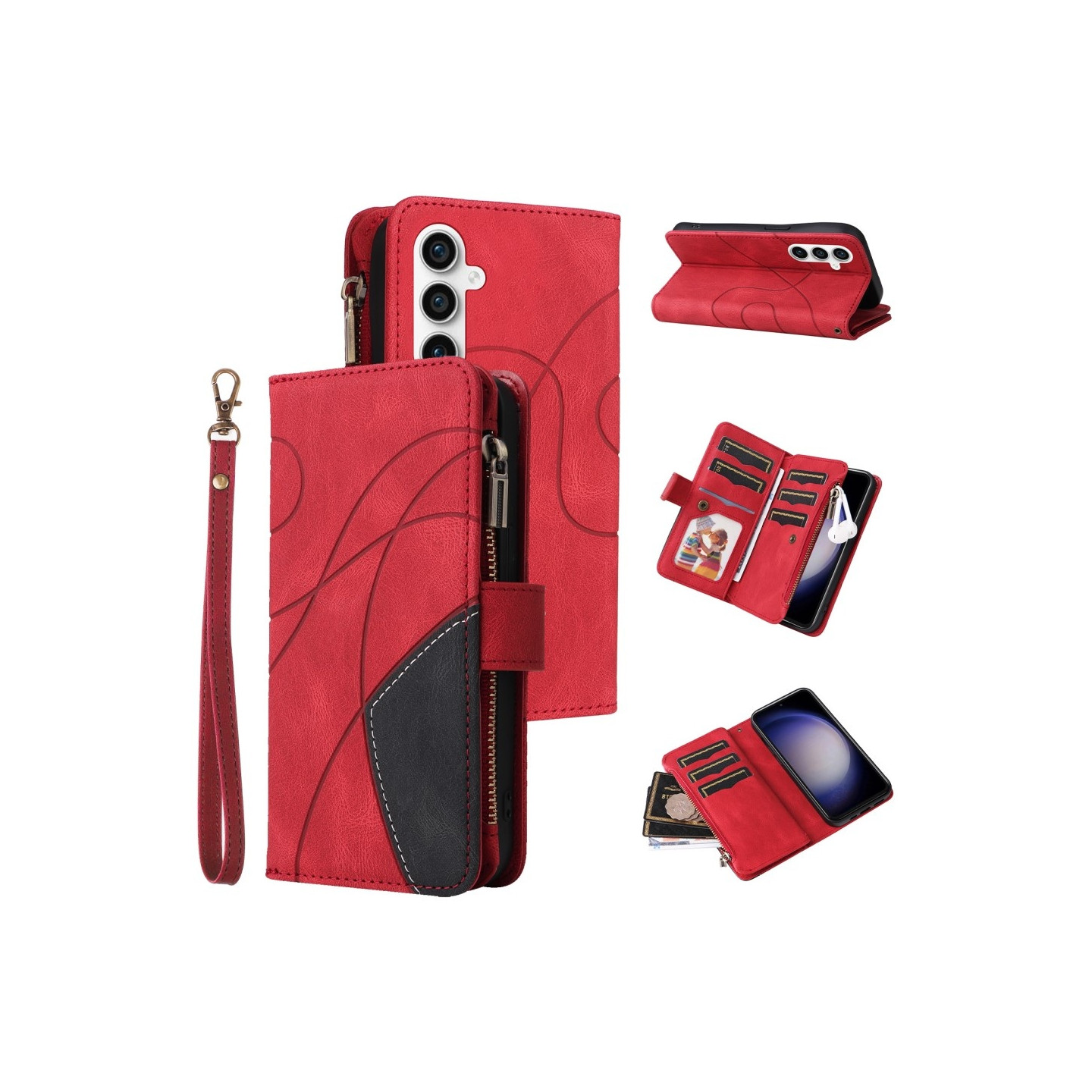 KT Multi - function Series - 5 For Samsung Galaxy S23 FE Phone Case