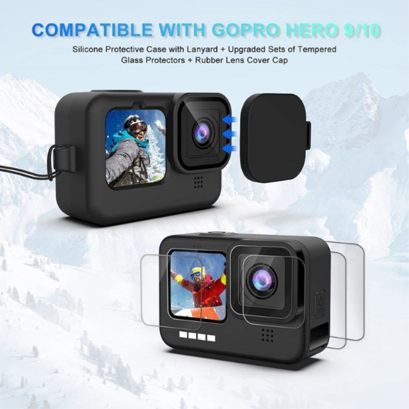 Tilbehør til GoPro Hero 12 11 10 9 Mye gode ting