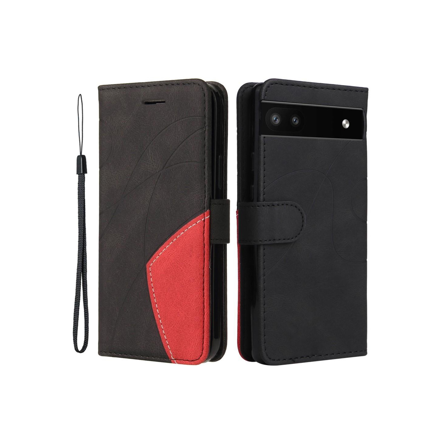 For Google Pixel 6a 5G KT Series - 1 Dual - color Black