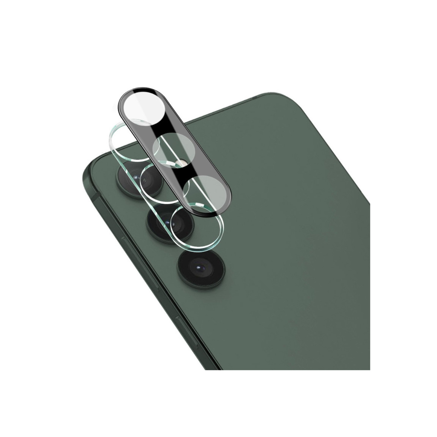 IMAK Samsung Galaxy S24+ - kameran linssisuojalle karkaistu lasilinssikalvo