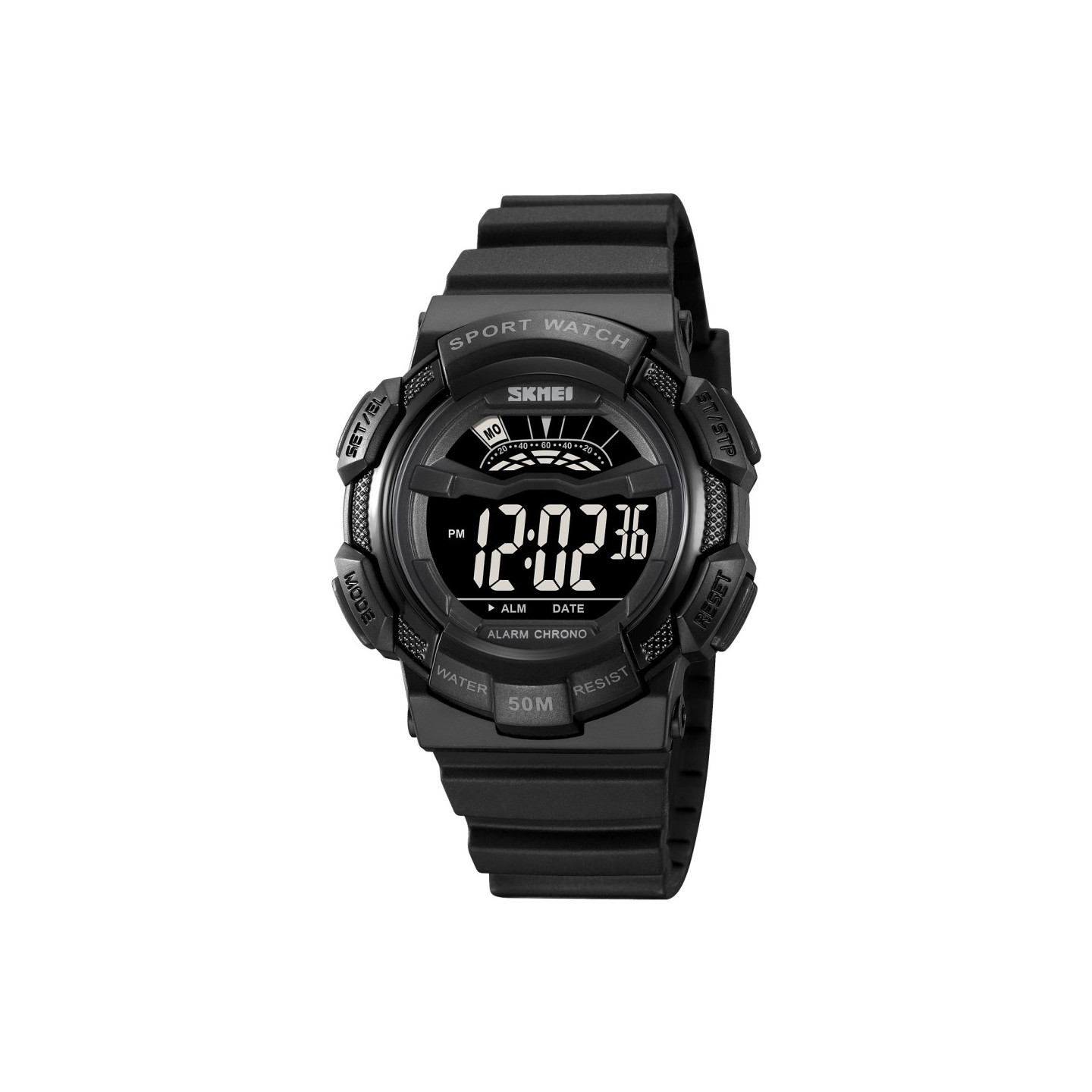 Armbåndsur Armbåndsur 50m vanntett TPU stropp