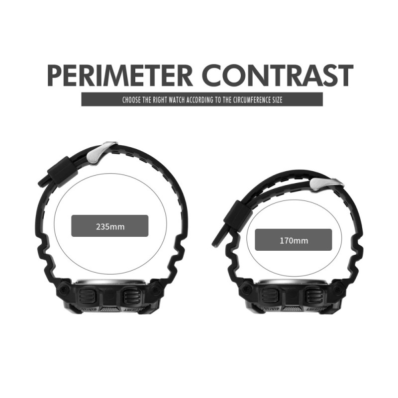 Wristwatch Wristwatch Watch 50m waterproof TPU strap