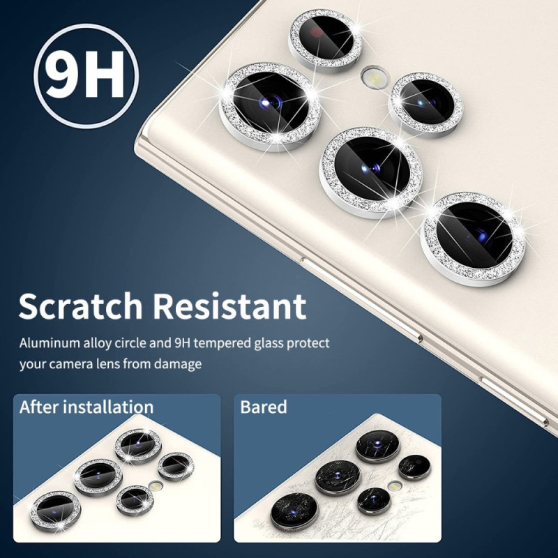 ENKAY For Samsung Galaxy S24 Ultra Camera Lens Protector Tempered Glass