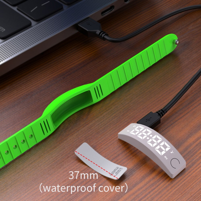 Smart bracelet vibrating alarm sleep monitoring digital display