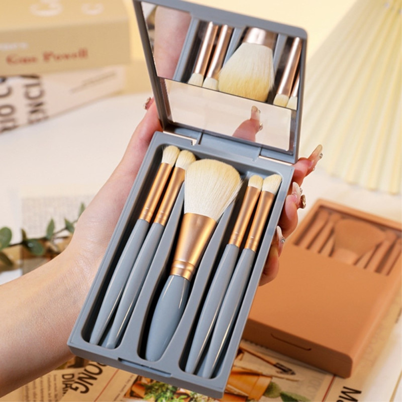 5 kpl Concealer Blending Brush Kit fiber makeup Luomiväri meikki