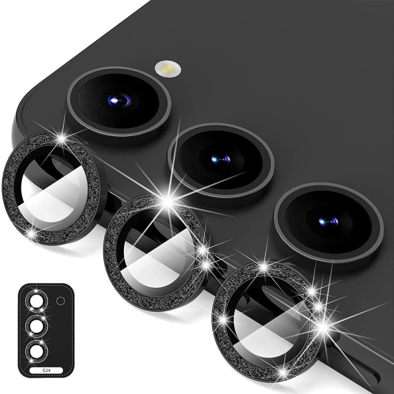 ENKAY For Samsung Galaxy S24 Camera Lens Protector Tempered Glass