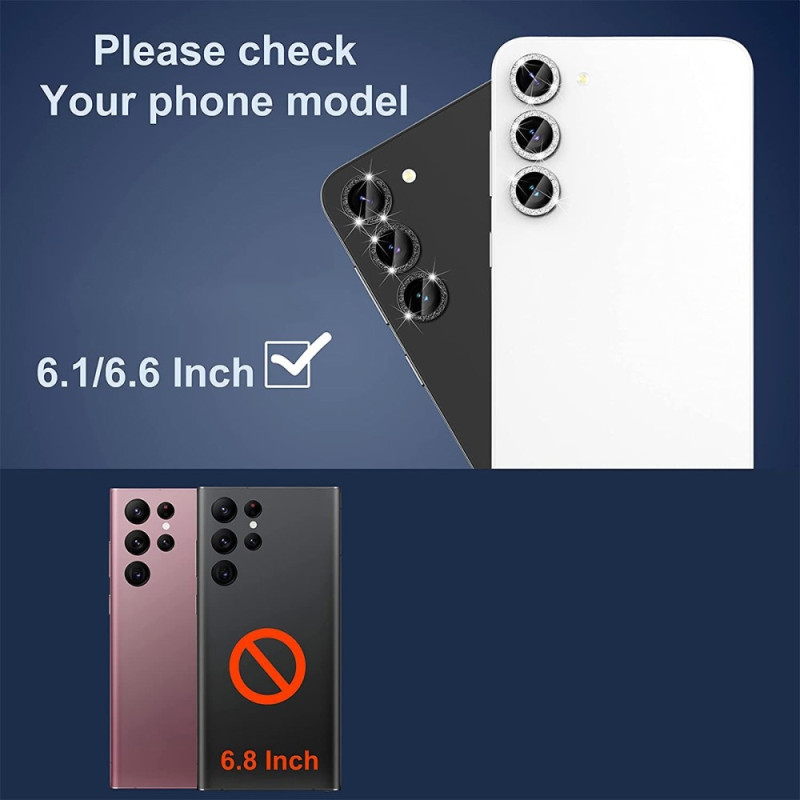 ENKAY For Samsung Galaxy S24 Camera Lens Protector Tempered Glass