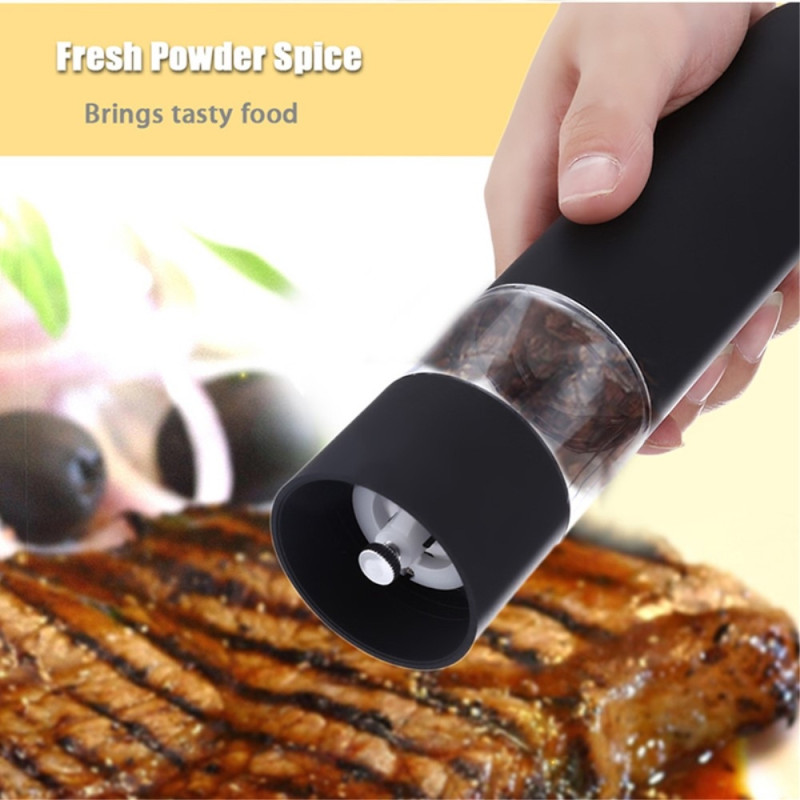 Automatic Salt & Pepper Grinder Electric Herb Pepper Spice