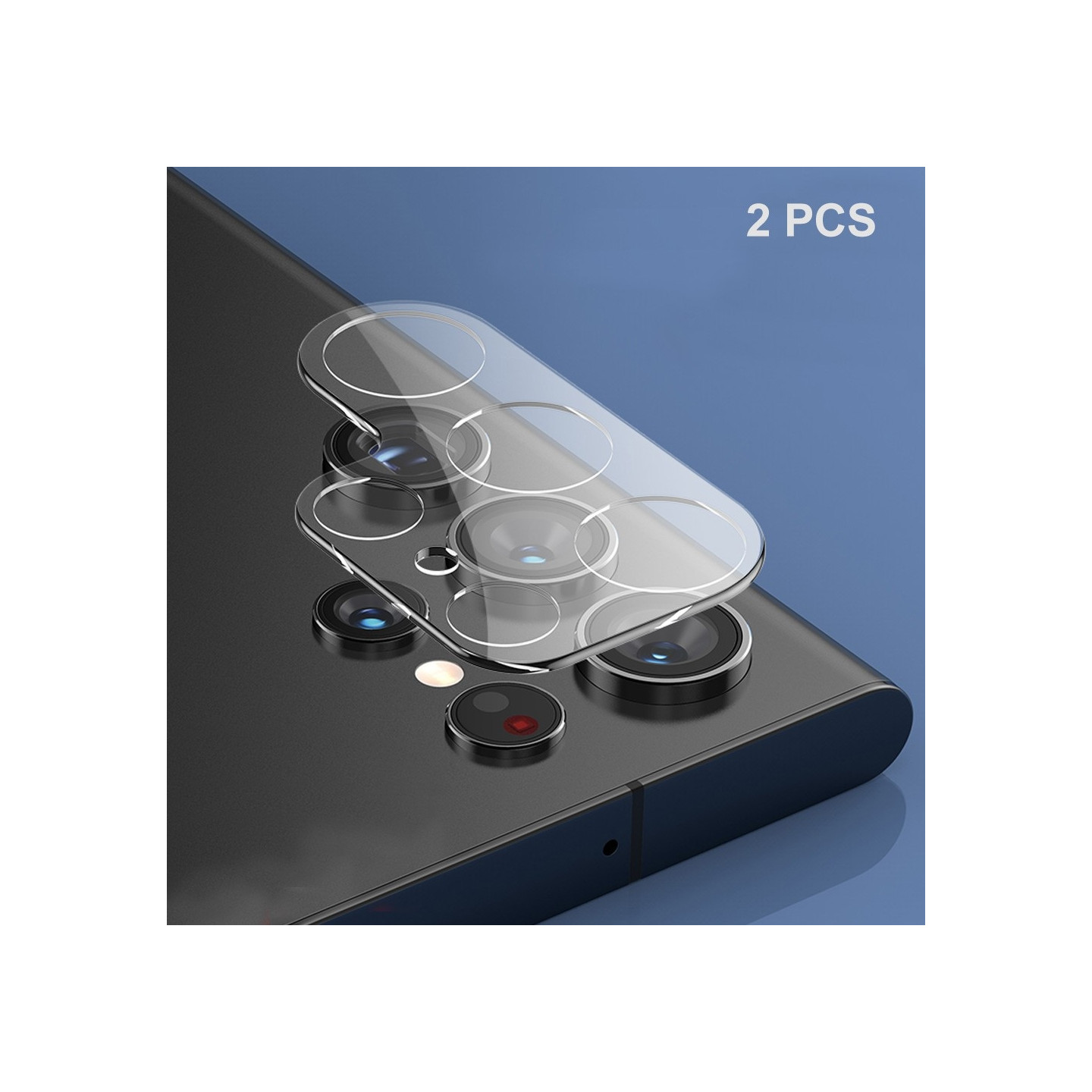 2 - Pack ENKAY kameralinsedeksel til Samsung Galaxy S24 Ultra